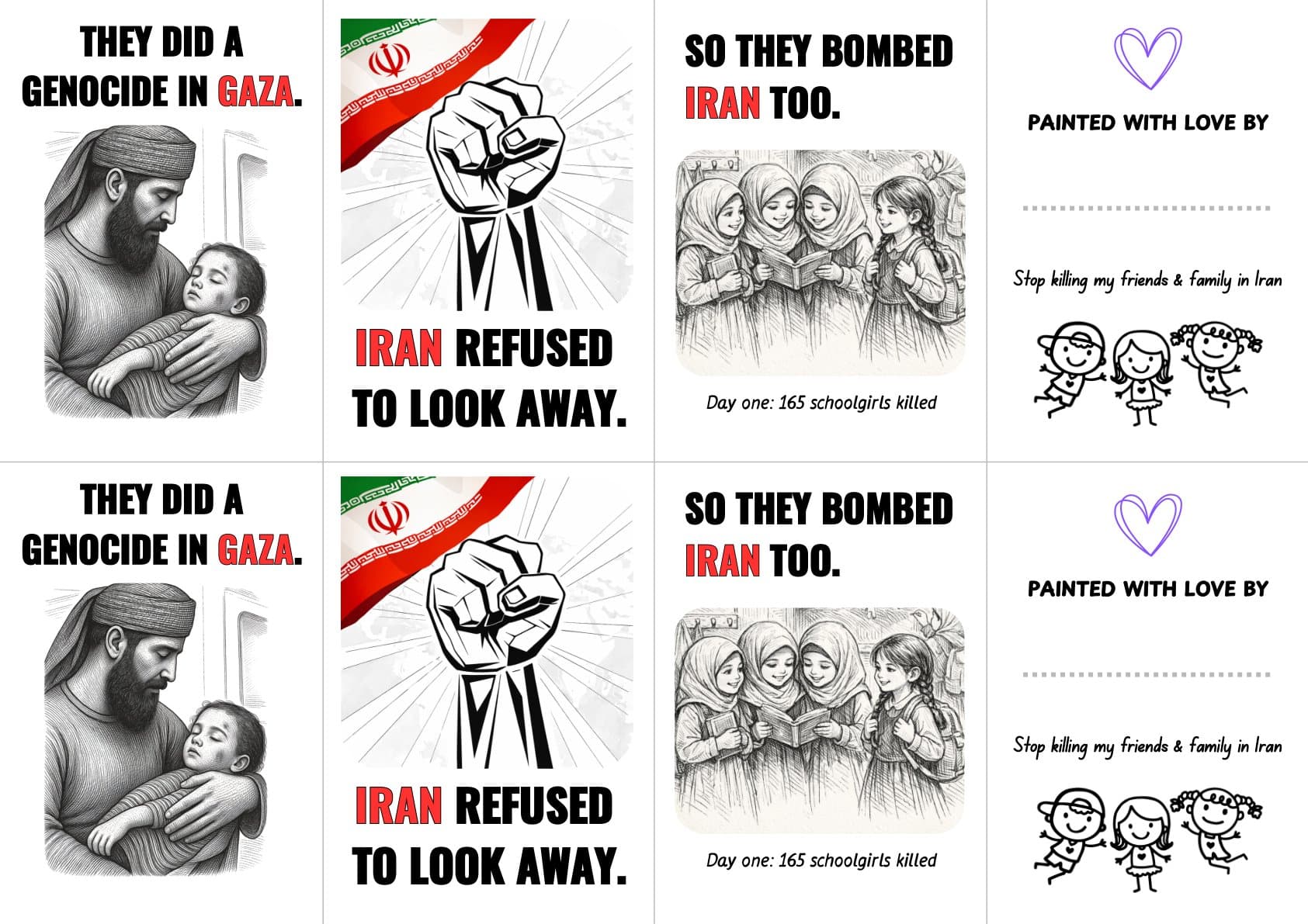 They Did a Genocide in Gaza — Pocket Brochure
